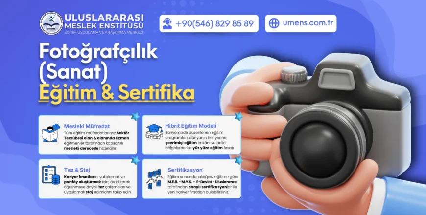 fotoğrafçılık eğitimi