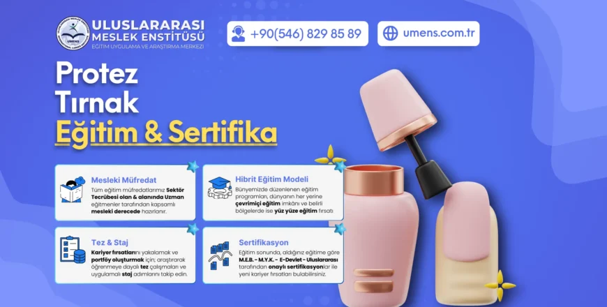 protez tırnak eğitimi